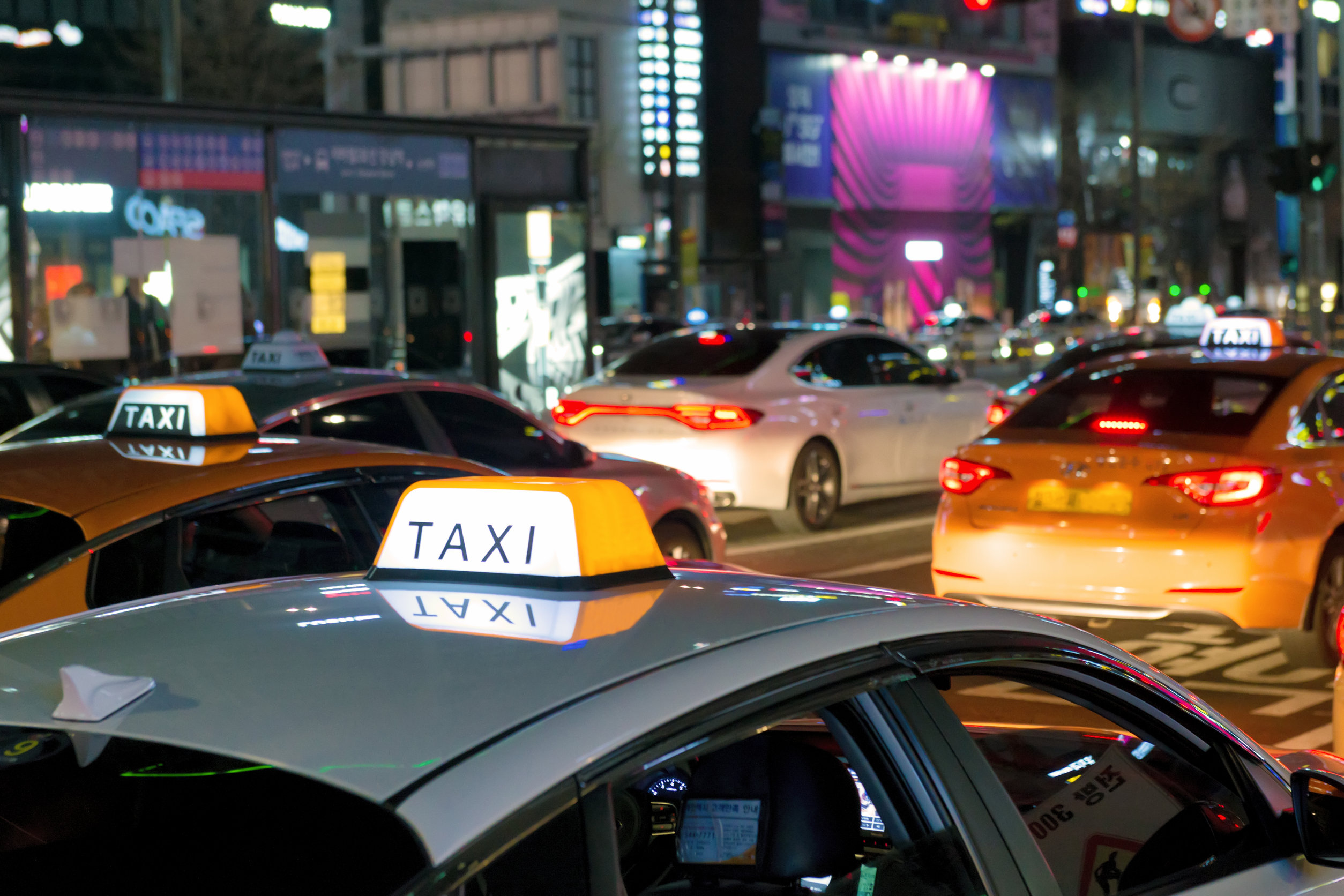韓国でのタクシー利用