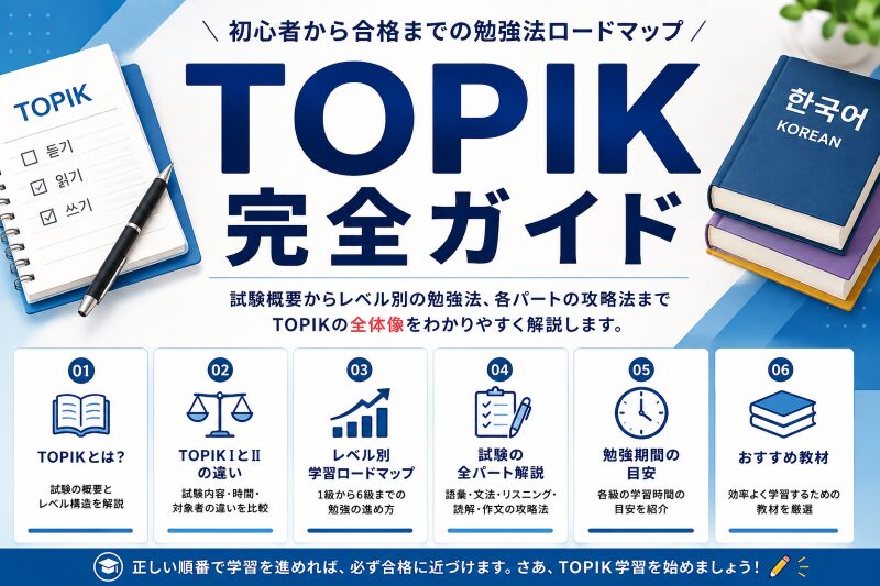 TOPIK完全ガイド